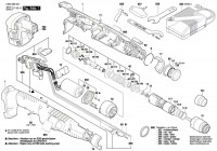 Bosch 0 602 492 621 ANGLE EXACT 30-300 Cordless Screw Driver Spare Parts